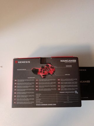 Mando Genesis para PC Rojo
