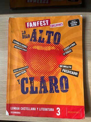 Lengua castellana y literatura 3 Secundaria