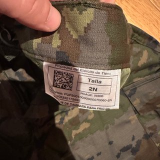 Uniforme pixelado frío extremo