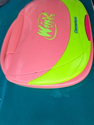 Ordenador infantil Winx Club rosa y verde