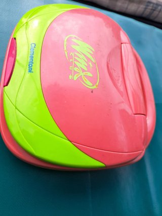 Ordenador infantil Winx Club rosa y verde