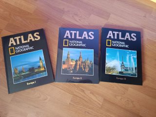 Atlas National Geographic Europa I
