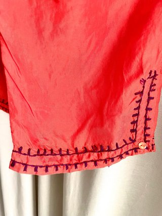 Pantalones Harem de Seda Zara Home