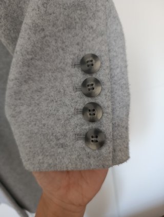 Abrigo gris Primark