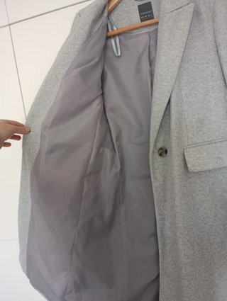 Abrigo gris Primark