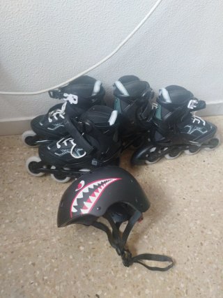 Patines en Línea y Casco
