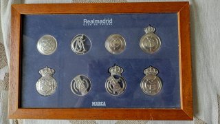 Real Madrid - Set de 8 insignias