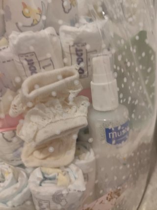 Tarta de pañales para regalo