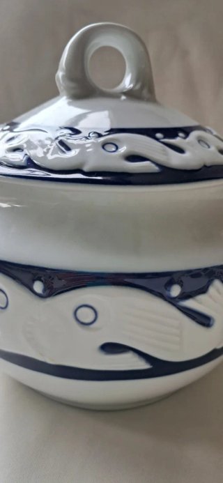 Sopera Sargadelos Azul y Blanca