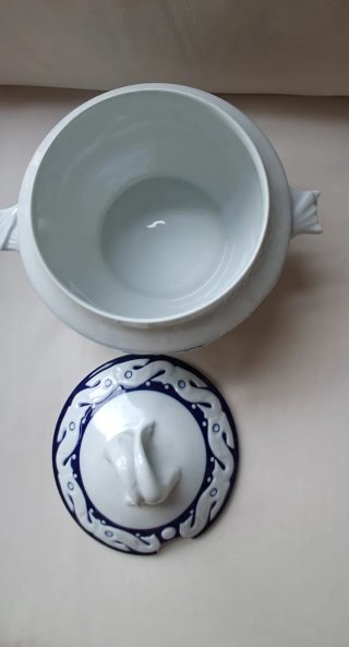 Sopera Sargadelos Azul y Blanca