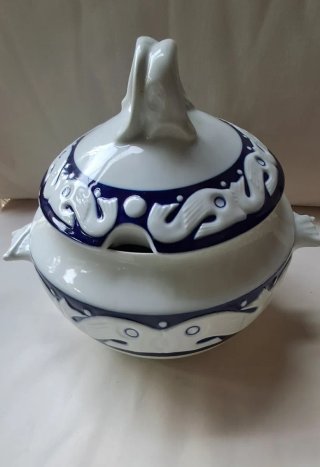 Sopera Sargadelos Azul y Blanca