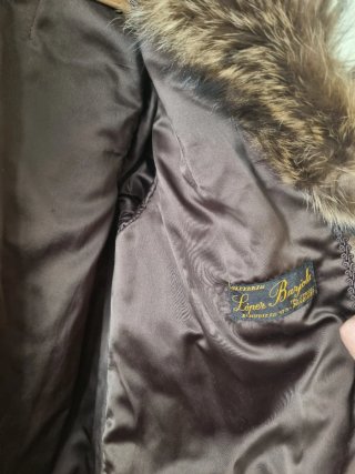 Chaquetón Vintage de Pelo Natural Marmota 3/4