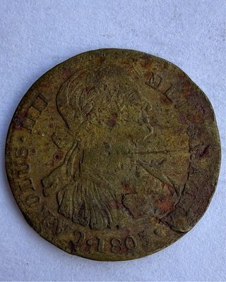 Moneda original española de 10 céntimos de 1878