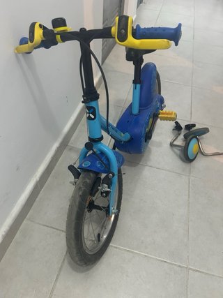 Bicicleta Infantil Btwin Azul
