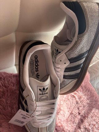 Zapatillas Adidas Samba Plateadas