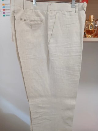 Traje de Lino Beige