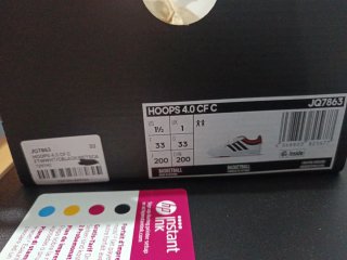 Zapatillas Adidas Hoops 4.0 CF C TALLA 33