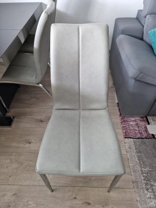Mesa de Cerámica Extensible 160x90 y 6 Sillas