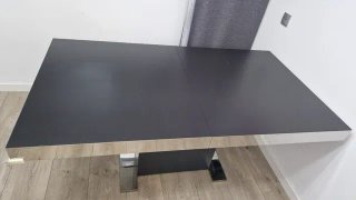 Mesa de Cerámica Extensible 160x90 y 6 Sillas