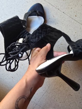 Sandalias Senso de Piel Negras
