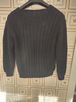 Jersey Negro de Punto