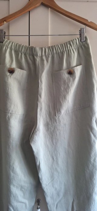 Pantalón Recto ZARA Verde Agua talla M