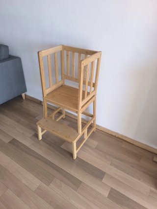 Torre aprendizaje Montessori madera