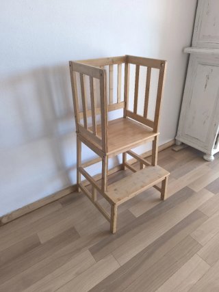 Torre aprendizaje Montessori madera