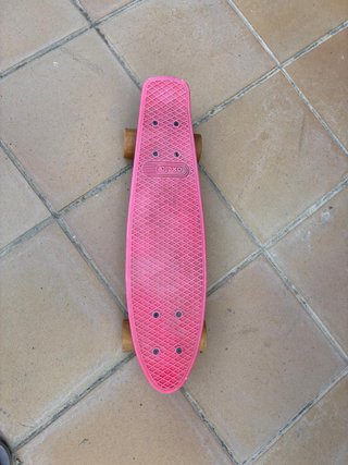 Monopatín Oxelo Mini Cruiser Rosa