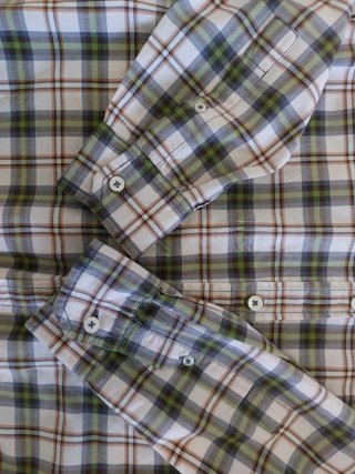Camisa hombre cuadros estilo vintage talla L - 1 €