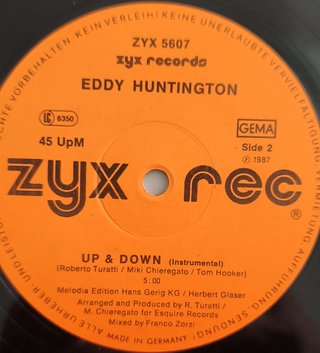 Eddy Huntington - Up & Down (Vinilo)