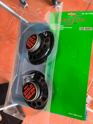 Set de 2 Altavoces para Coche Easton