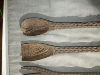 Set di Posate Artigianali in Legno
