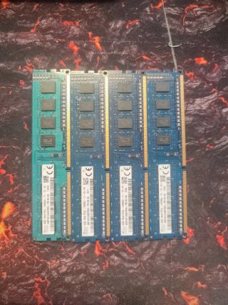 16GB RAM DDR3 (4x4GB) 12800U
