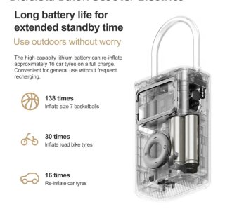 Compresor Xiaomi Portátil Eléctrico 2 Pro