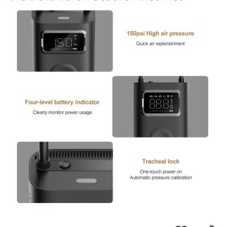 Compresor Xiaomi Portátil Eléctrico 2 Pro