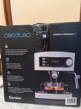 Cafetera Cecotec Cumbia Power Espresso 20