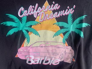 Camiseta Barbie California Dreamin' Tala 10-11
