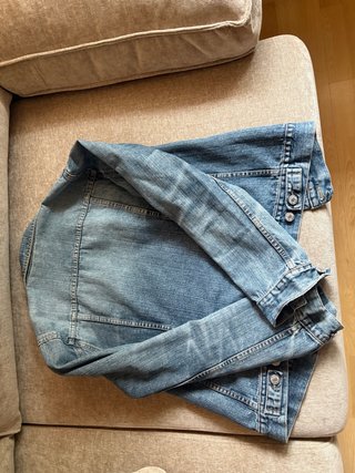 Cazadora Vaquera Vintage Benetton Azul
