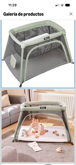Cuna de Viaje Evolutiva Baby Moon