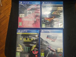 Lotto 4 Giochi PS4 Guida e Motori