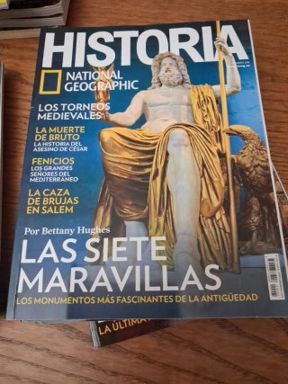 Lote revistas National Geographic Historia