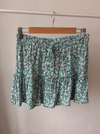 Falda pantalón Zara estampada Talla M