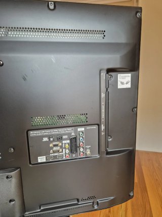 Televisión LG Negra 37 pulgadas