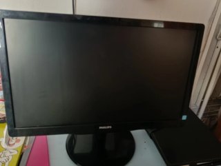 Monitor Pantalla Negra