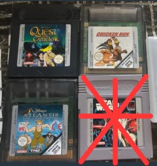 Pack 3 Juegos Game Boy Color: