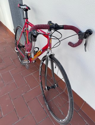 Bicicleta Carretera Cannondale Saeco Aluminio
