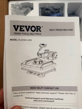 Prensa de Calor VEVOR 5 en 1