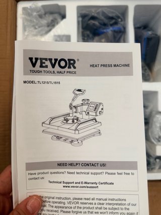 Prensa de Calor VEVOR 5 en 1