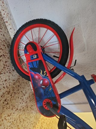 Bicicleta Spiderman 16 pulgadas
